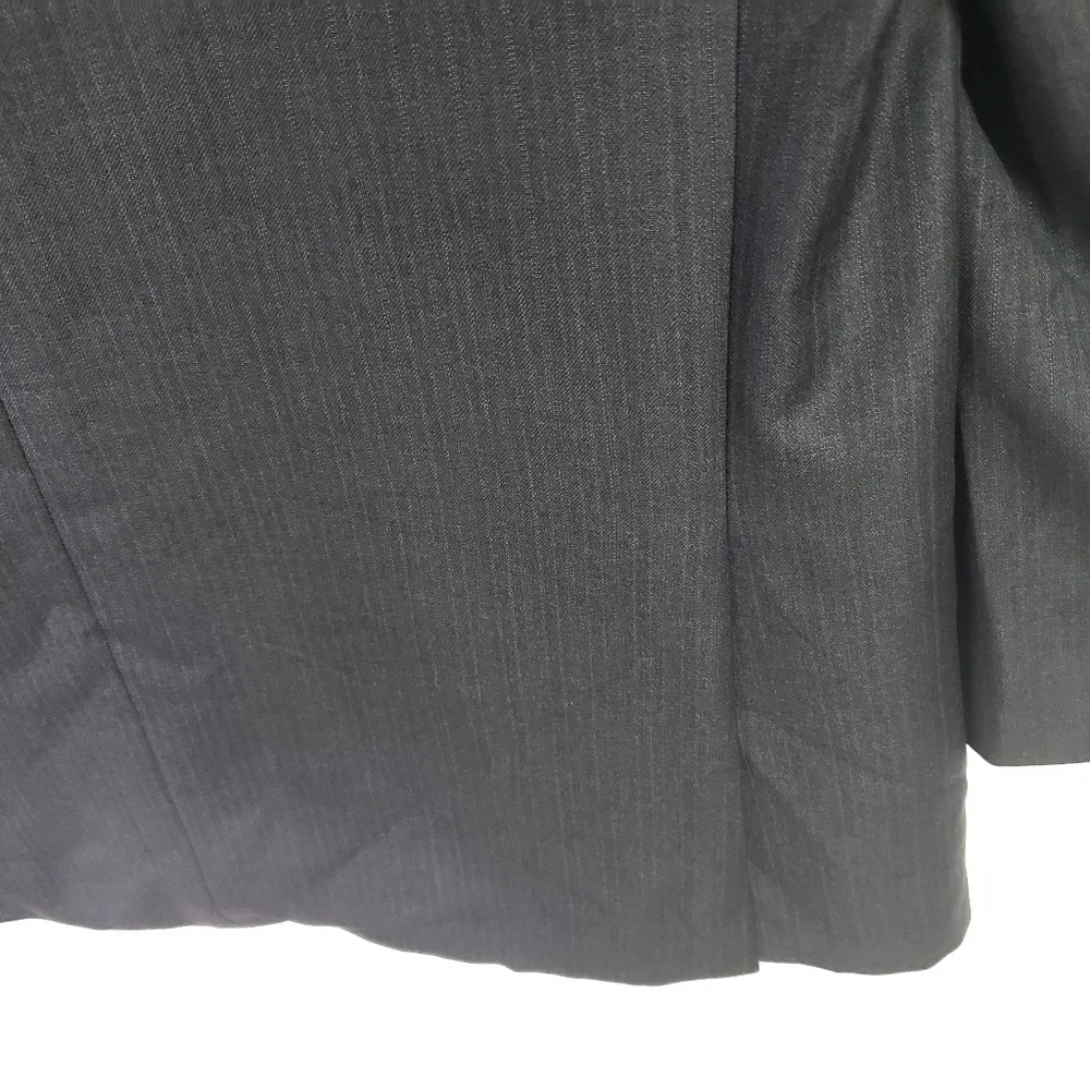 Ermenegildo Zenga Traveller Micronsphere gray suit jacket blazer IT 54 / US 44